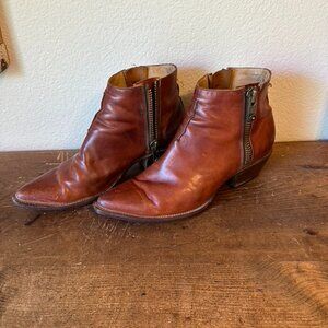 Frye Zip Up Bootie